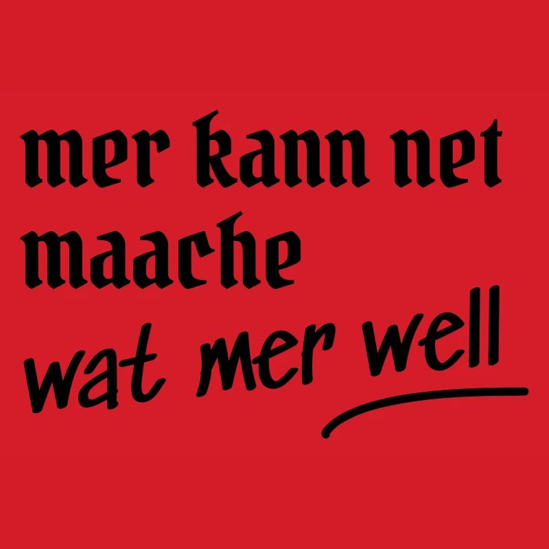 Cologne Saying Design Gift