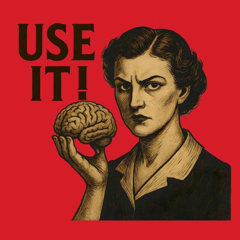 Brain Motif Retro