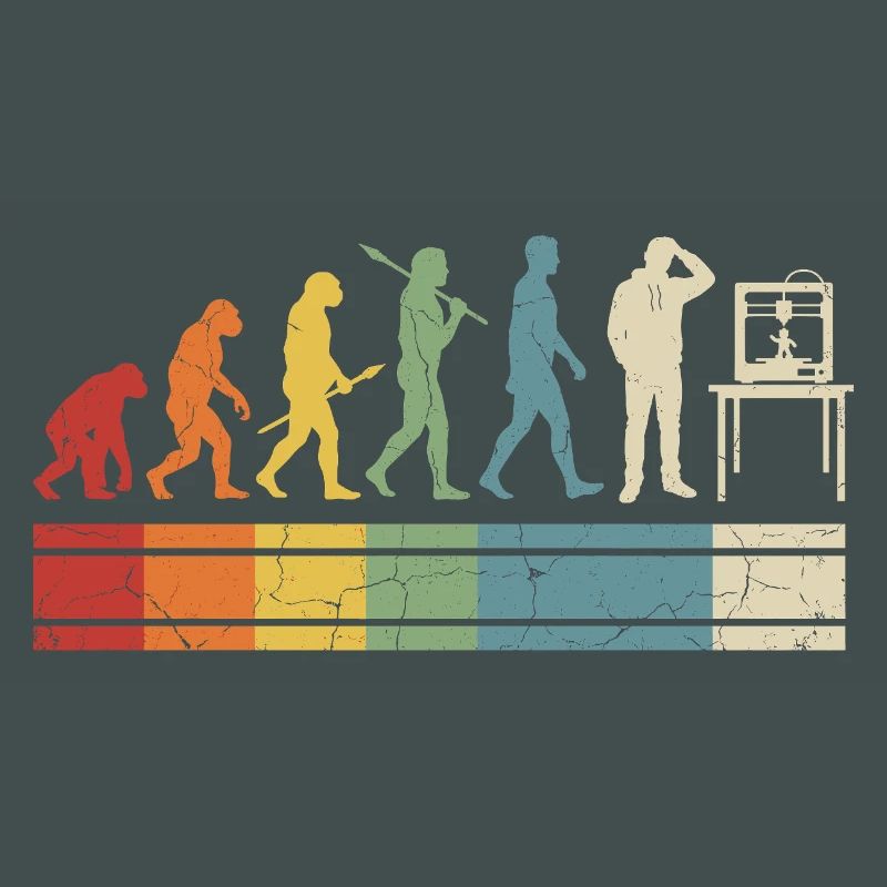 3D Druck Evolution – Vintage Maker Design