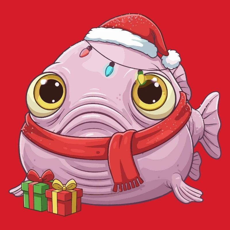 Lustiger Blobfisch - Weihnachtszeit mit...