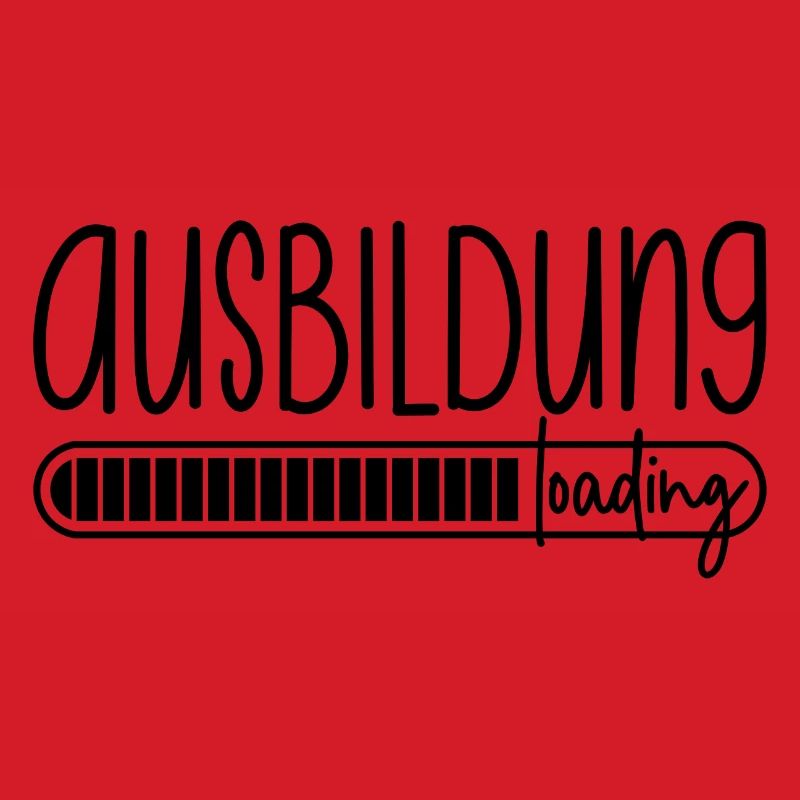 Ausbildung loading Azubi Azubine Auszubildender