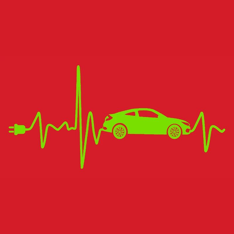 Elektroauto mit Heartbeat Eauto retro E-Auto