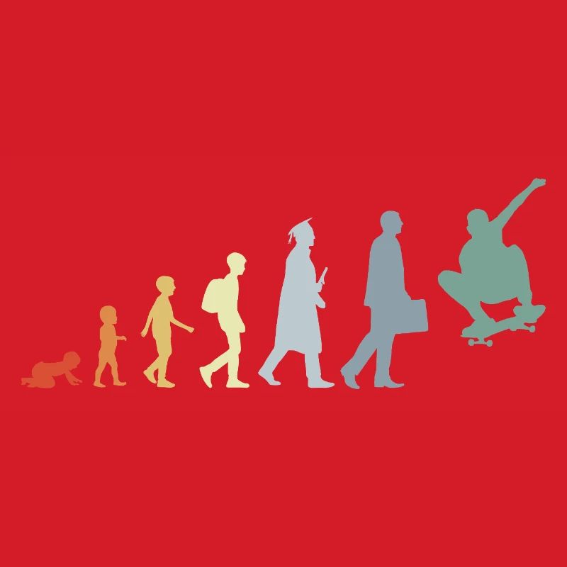 Skateboarder Evolution