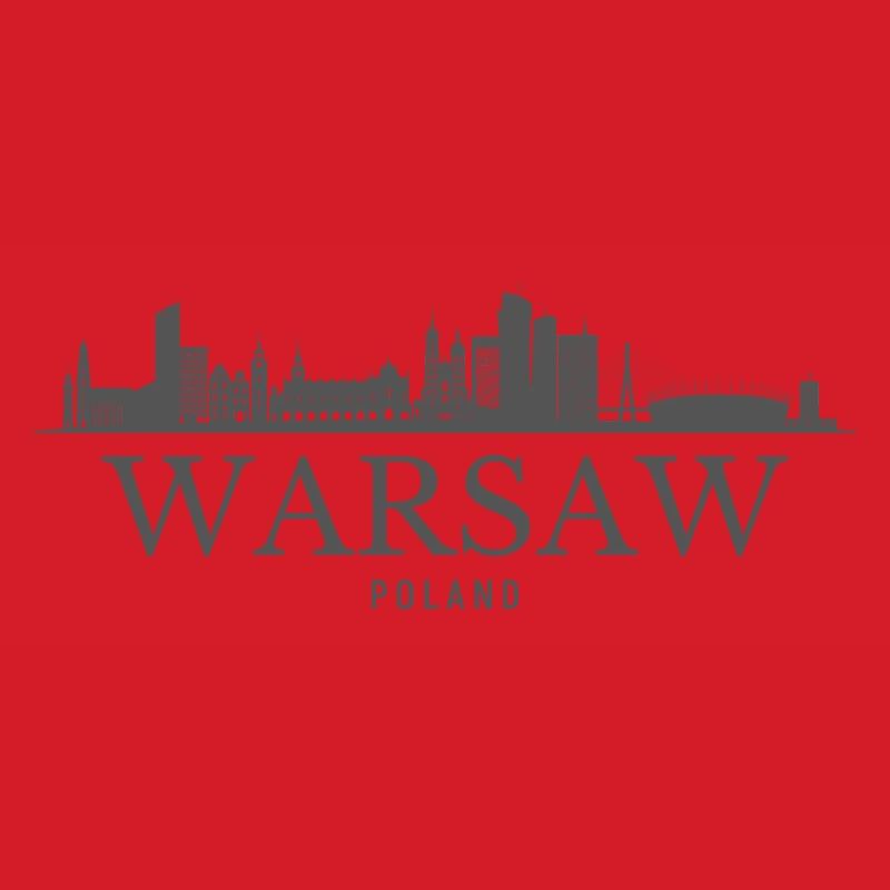 Varsovie, Pologne, silhouette de Varsovie