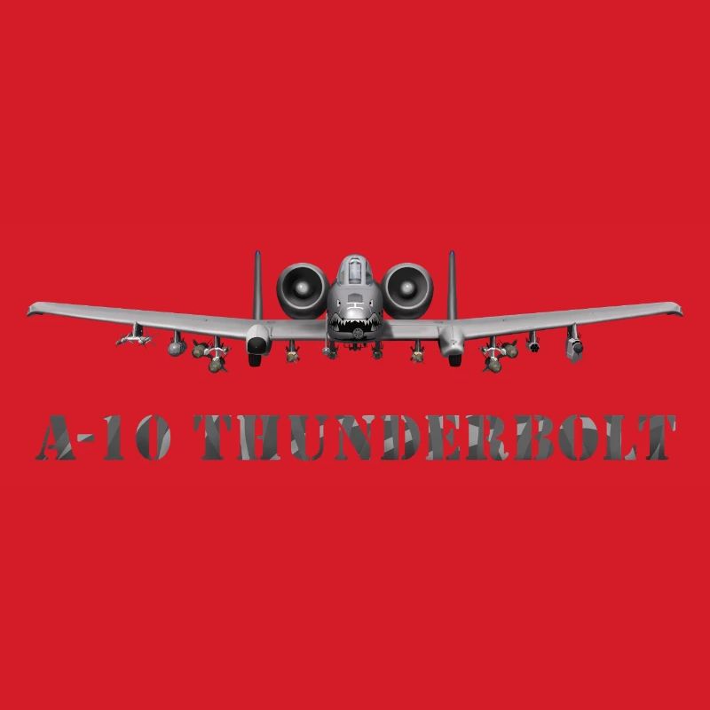 A-10 Thunderbolt Kampfflugzeug Design