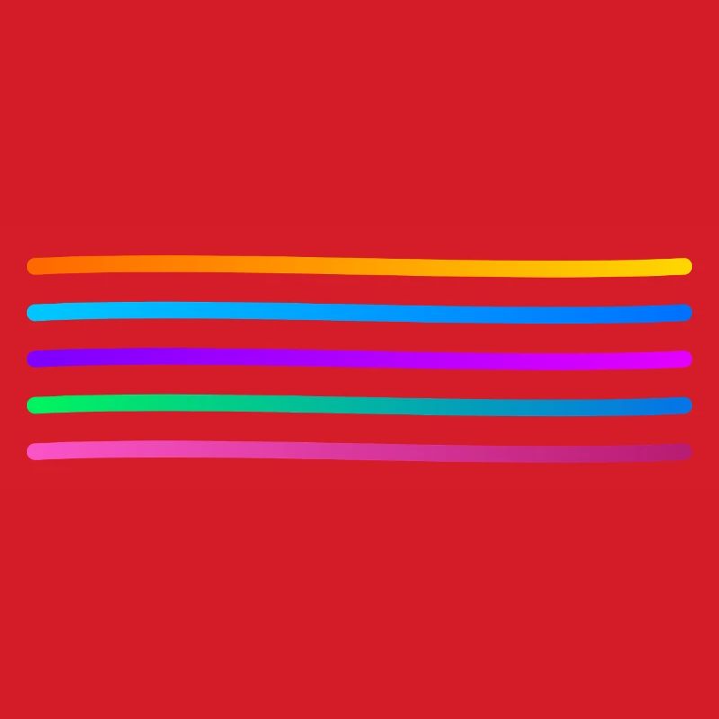 Regenbogenstreifen Muster