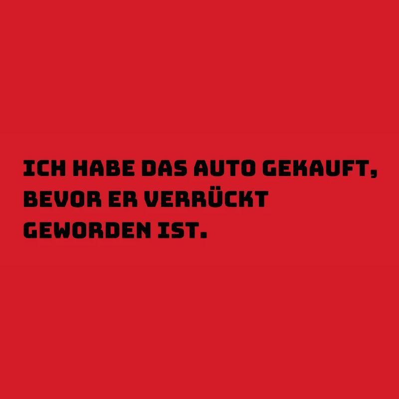 Lustiger E-Auto Aufkleber