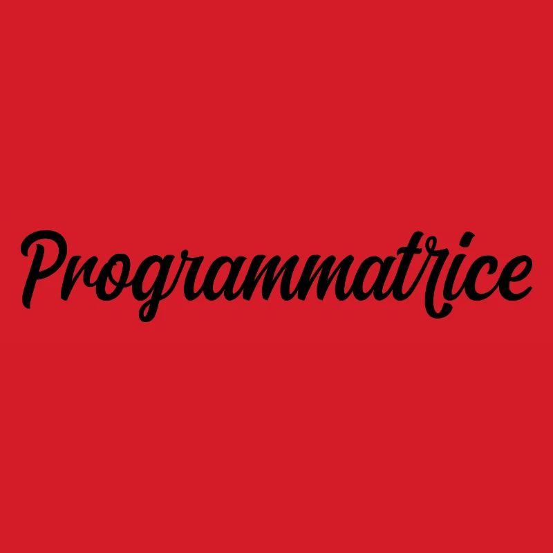 Programmatrice Informatique Code Développeuse Web