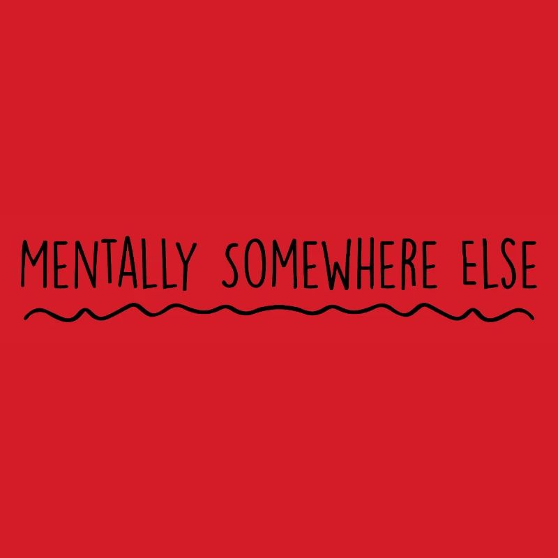 Mentally somewhere else