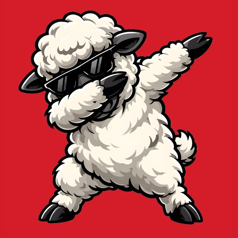 Dabbing Sheep