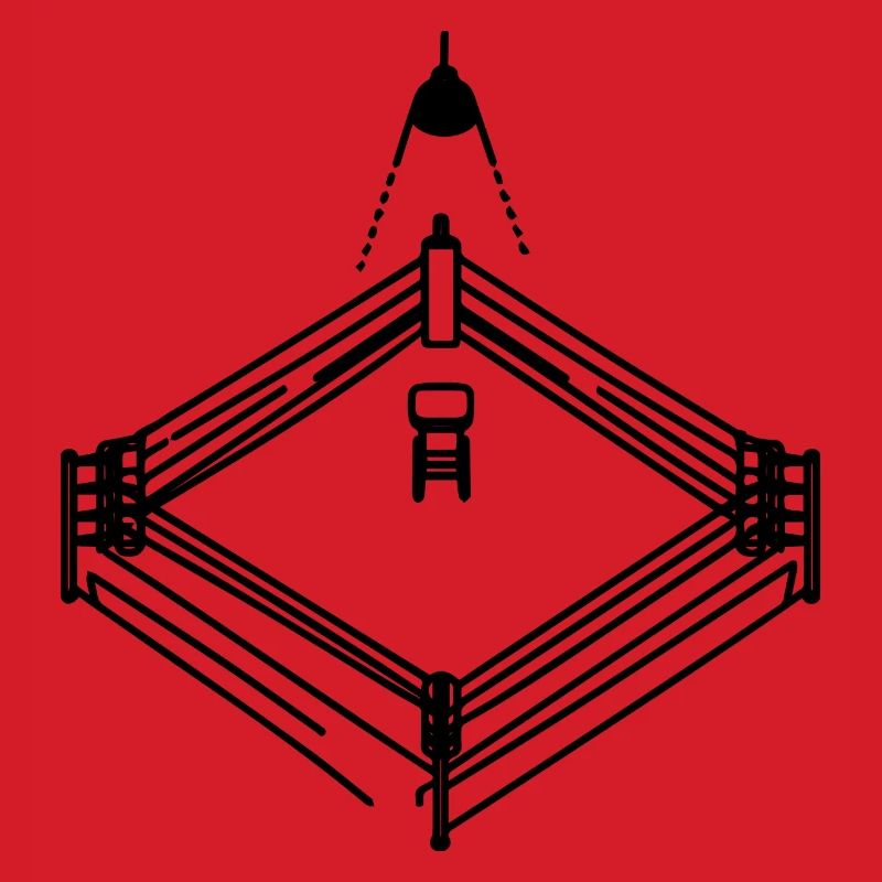 Boxing Ring Graphic