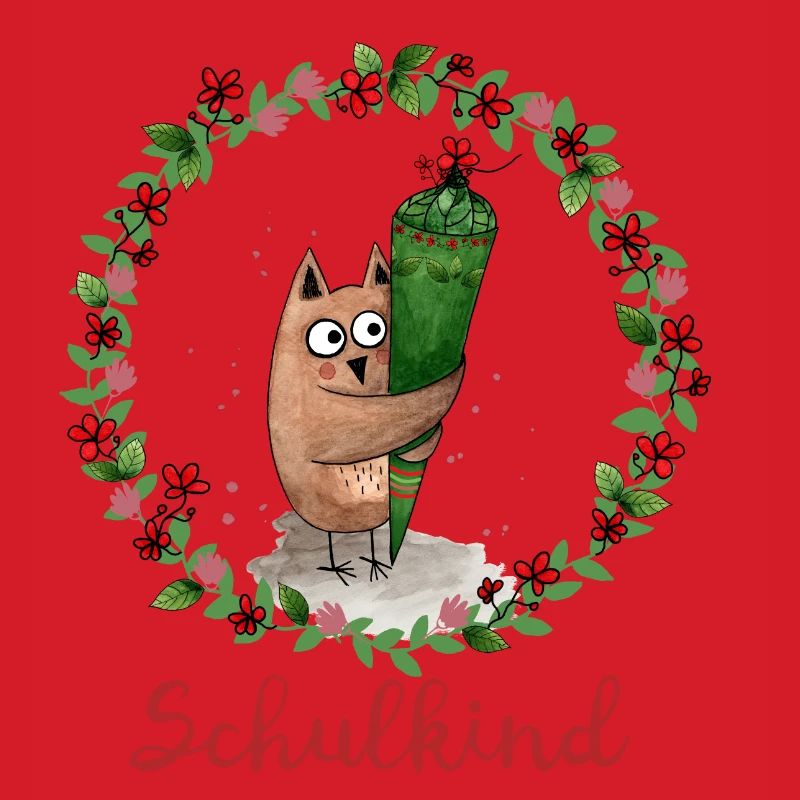 Schulkind Eule