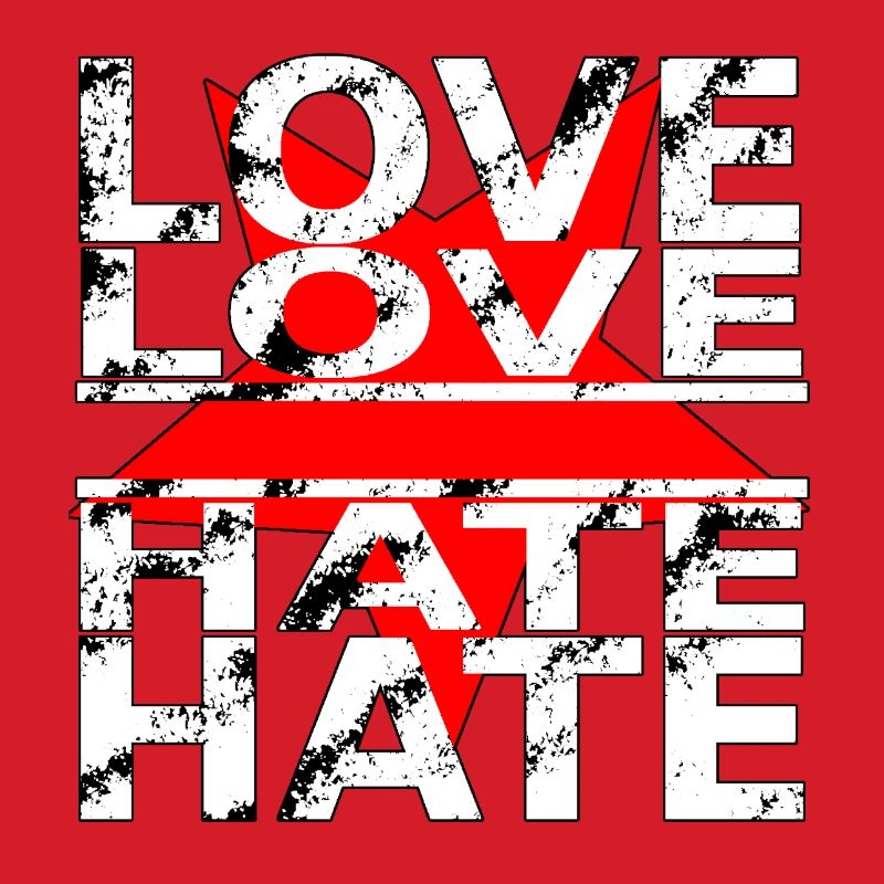 love love hate hate