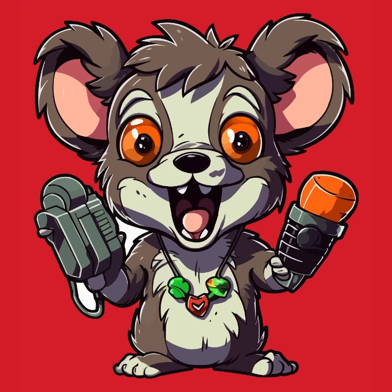 Chibi Rat Microphone Combo