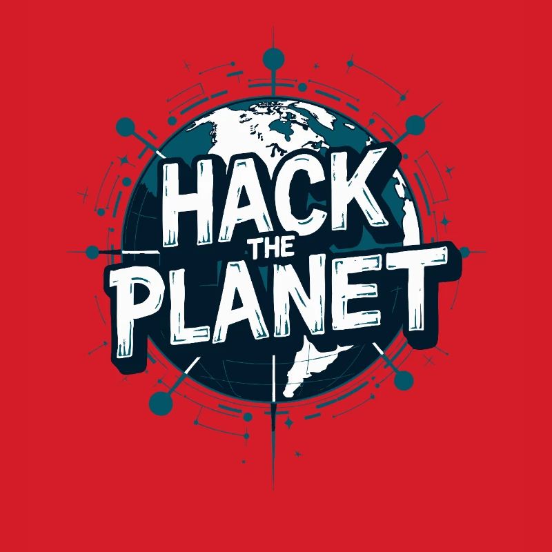 Globe Hack Motif – Planetary Techstyle
