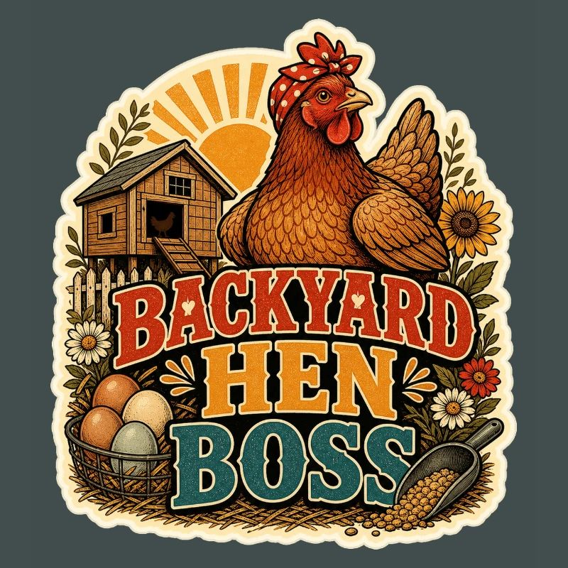 BACKYARD HEN