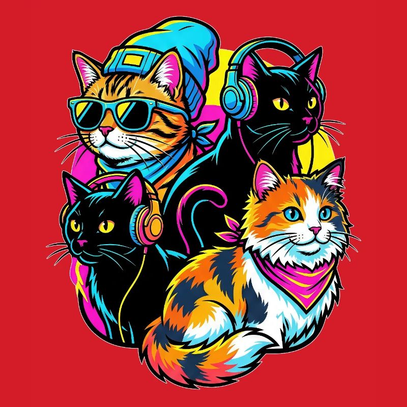 Neon Cats DJ Quartet