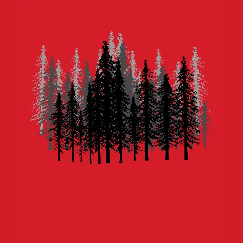 Forest Forests Forester Hunter Gift Idea Camping