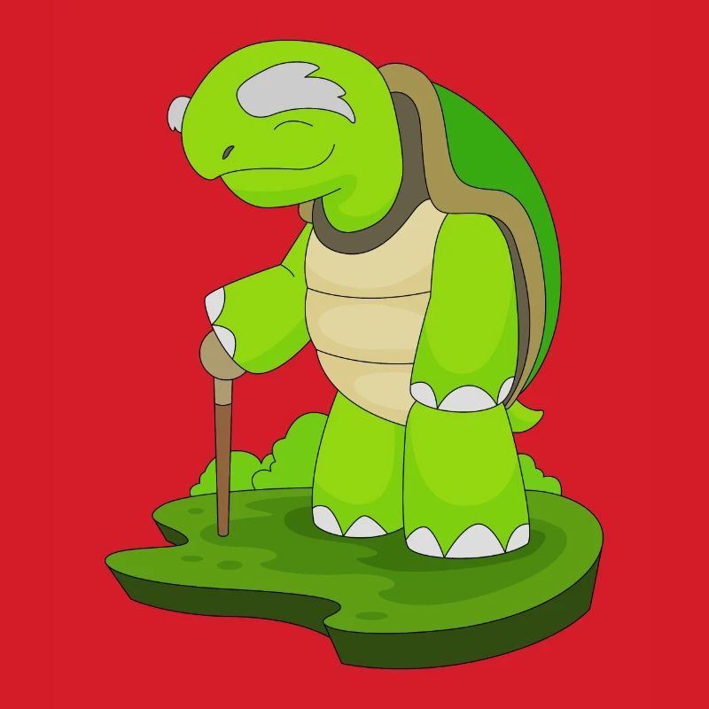 Bâton de marche Turtle Retiree