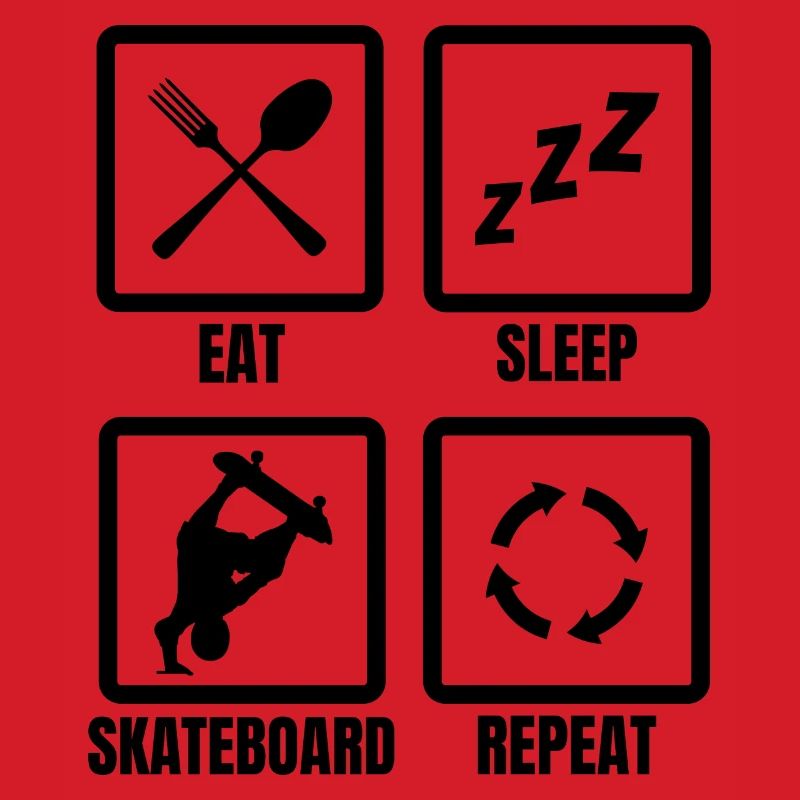 Skateboarding Routine