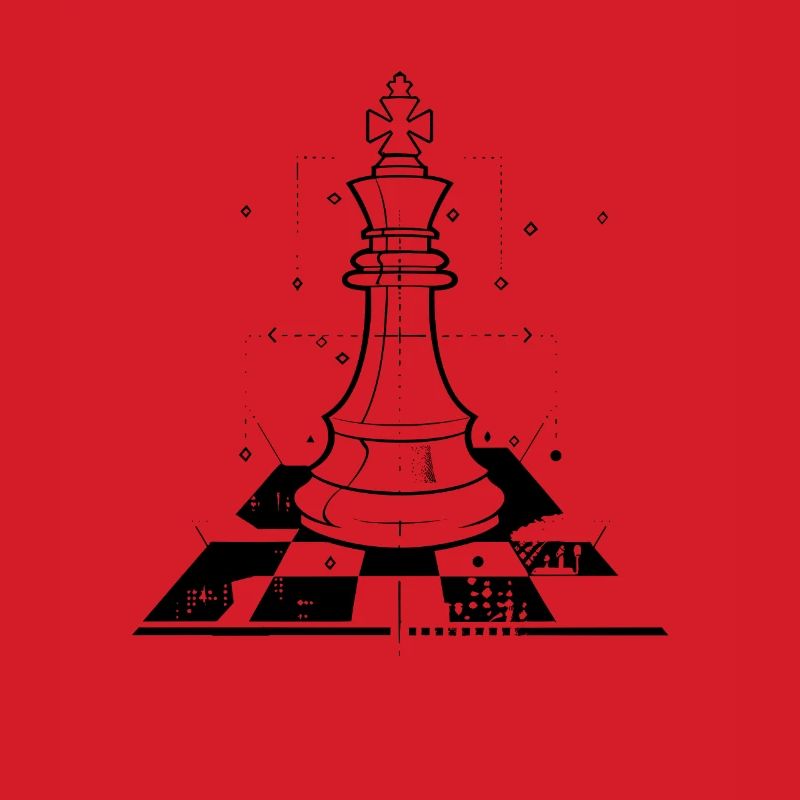 Chess Pieces Drawing