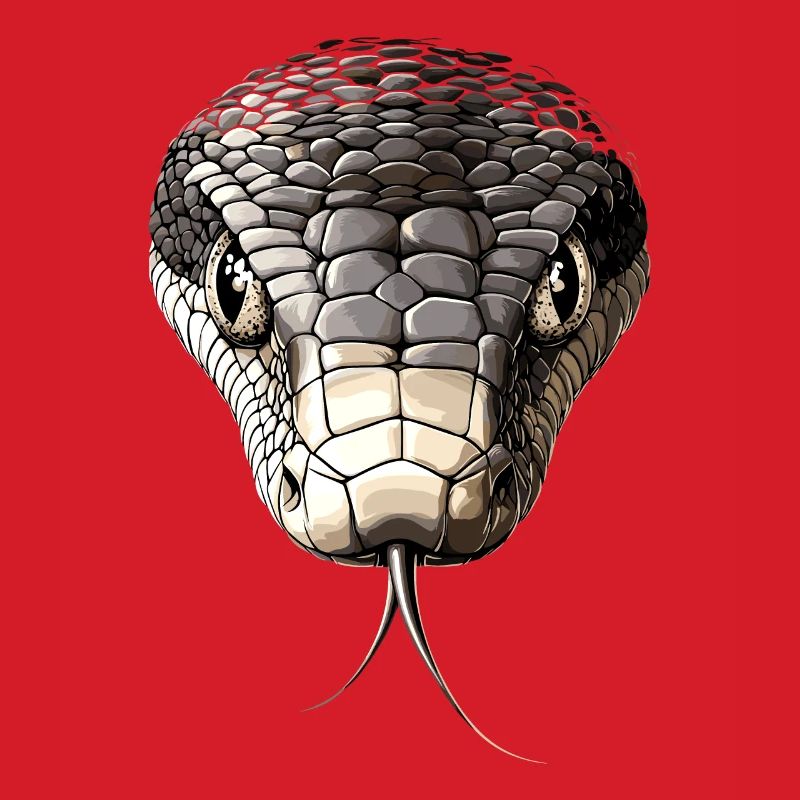 Serpent Python Cobra Mamba Serpent à sonnettes Serpent