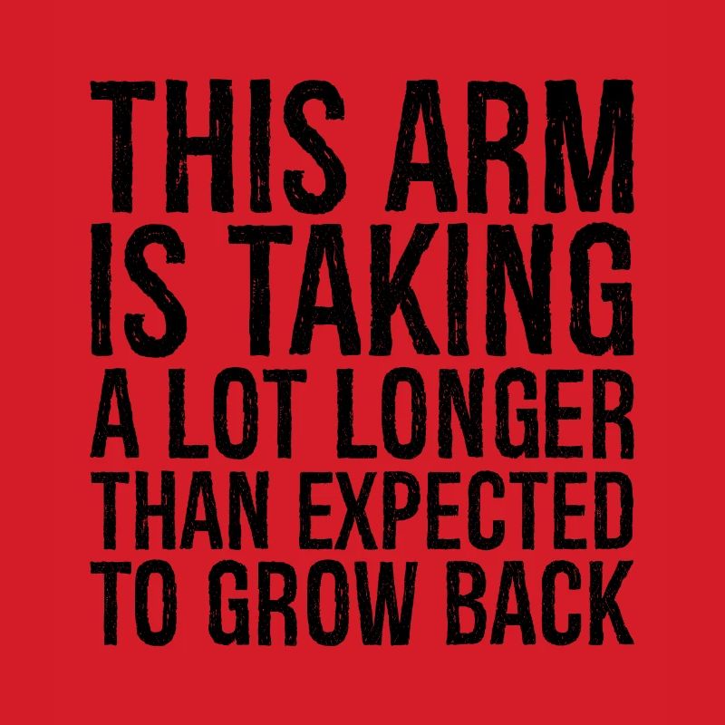 this arm is taking a lot longer than expected