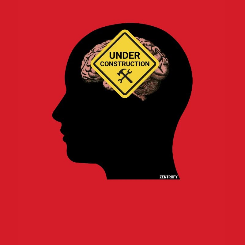 Mindful Construction Brain Tee