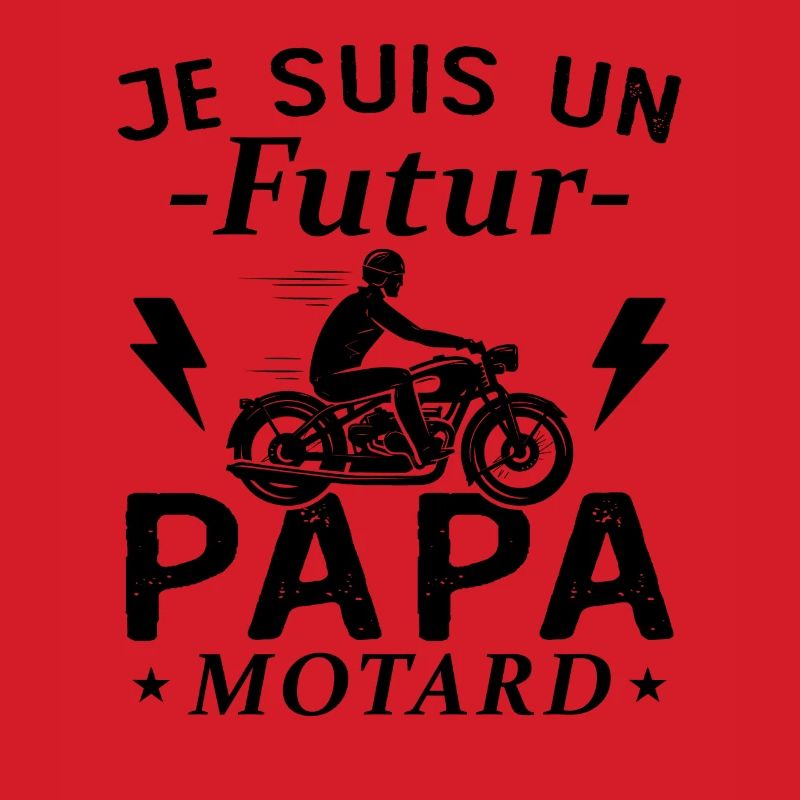 Ich bin ein werdender Biker-Vater