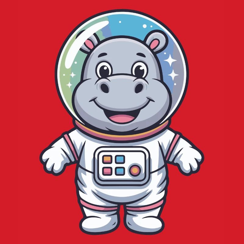 Hippo Astronaut Space Adventure