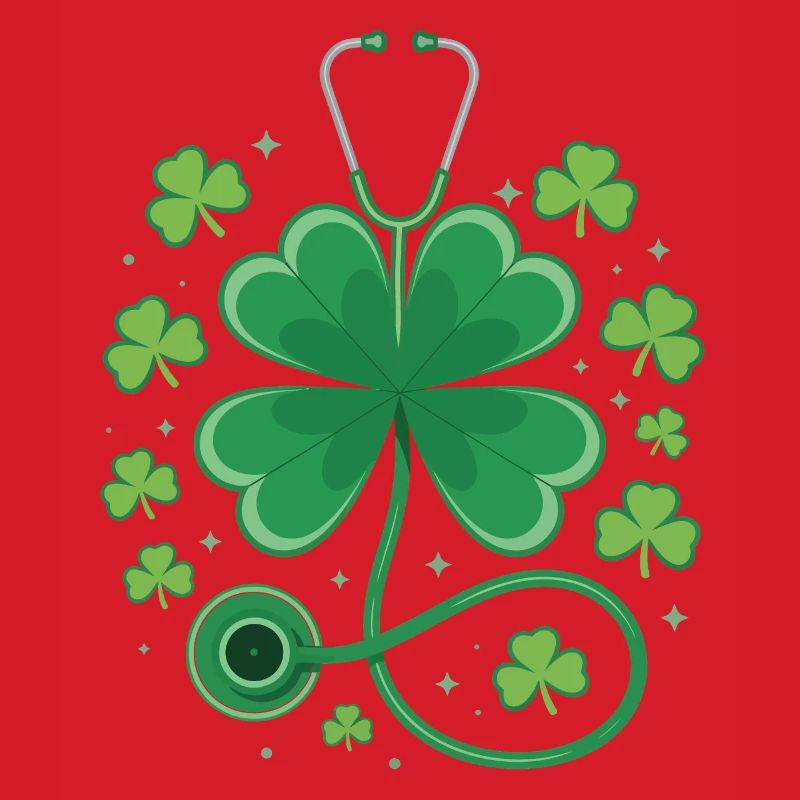 Conception du stéthoscope en trèfle