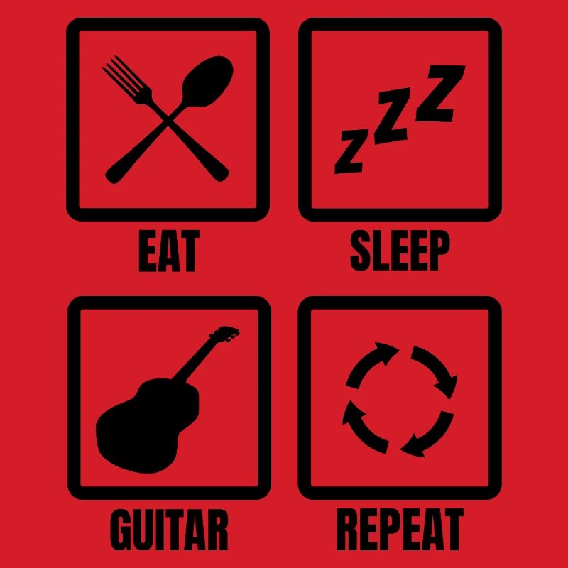 Gitarristen Routine