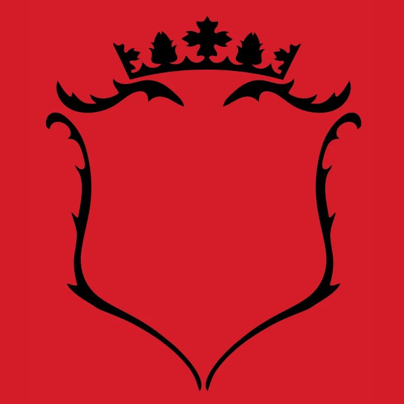 Wappen mit Krone