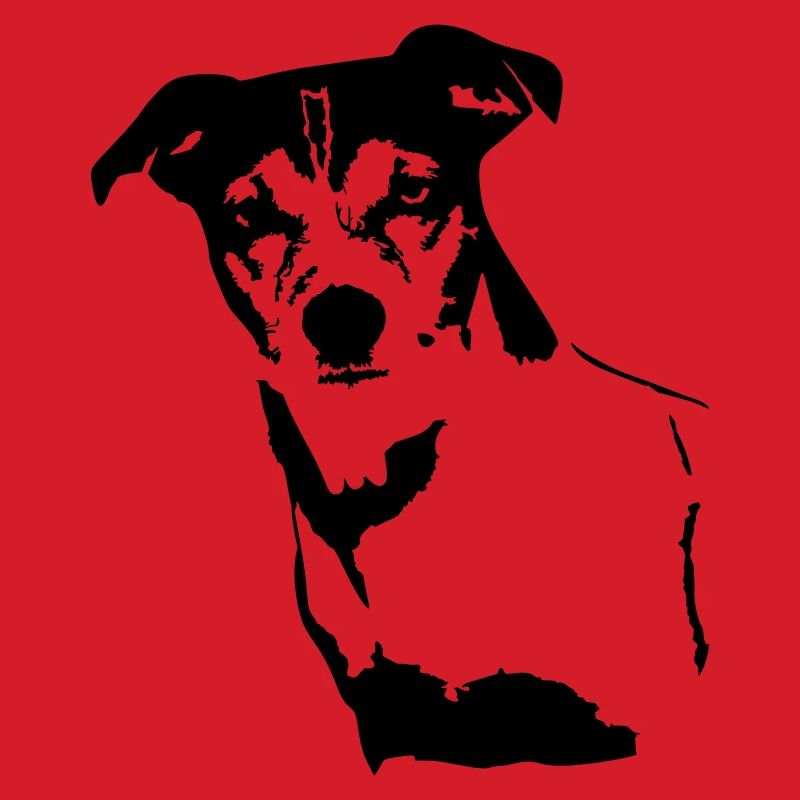 Jack Russell Terrier Kopf