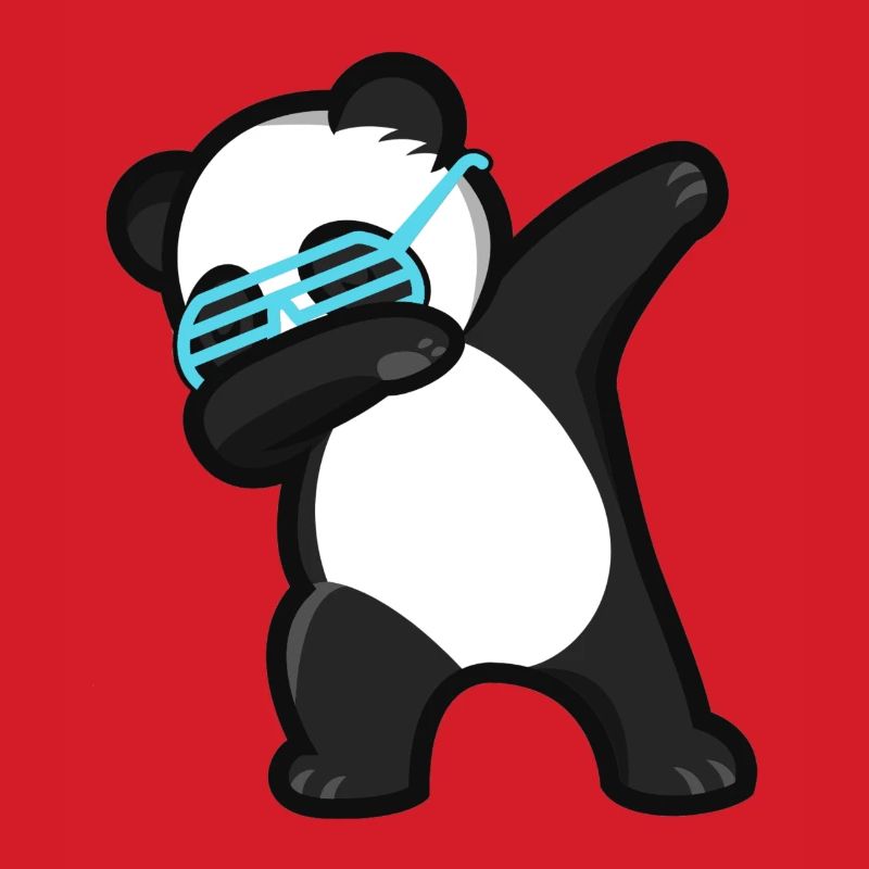 Dabbing Panda Panda Bear