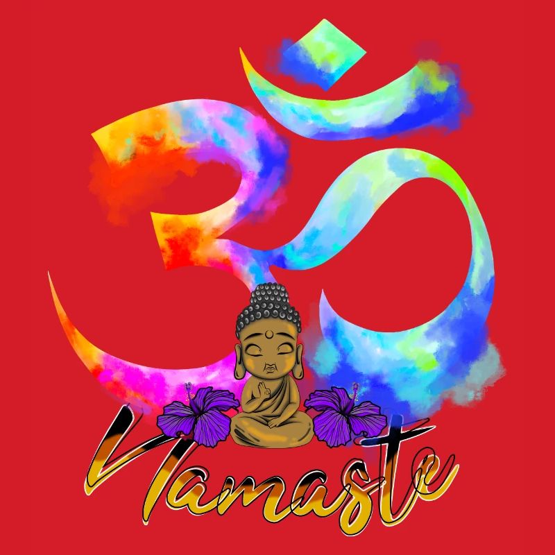 Namaste Bow Iris Buddha