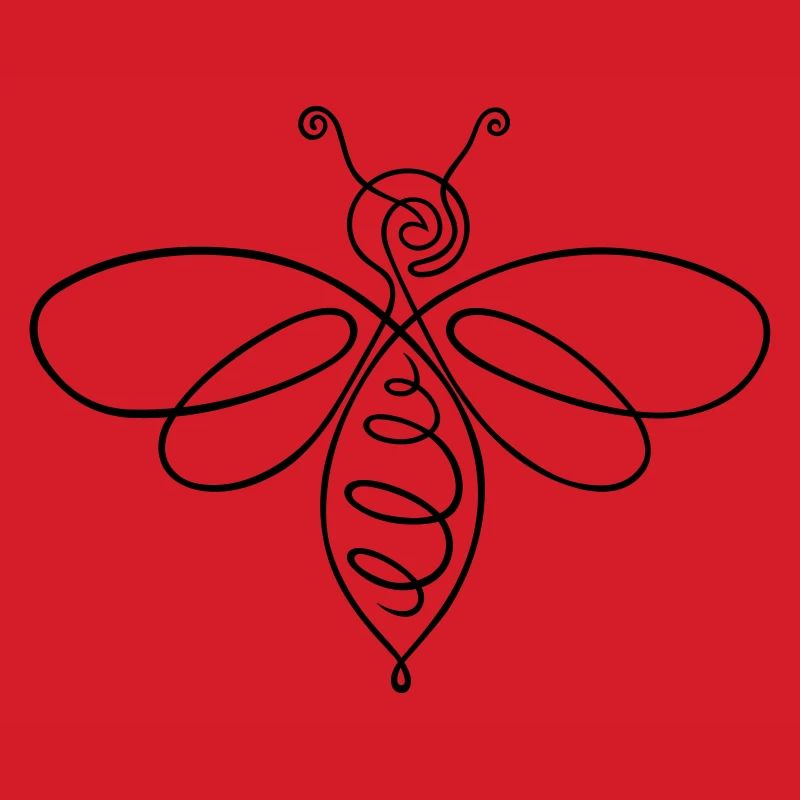Biene Bienchen One Line
