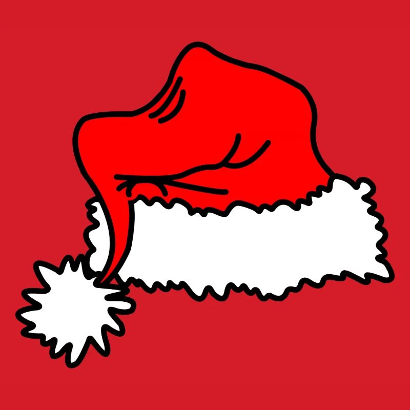 Rote Weihnachtsmütze