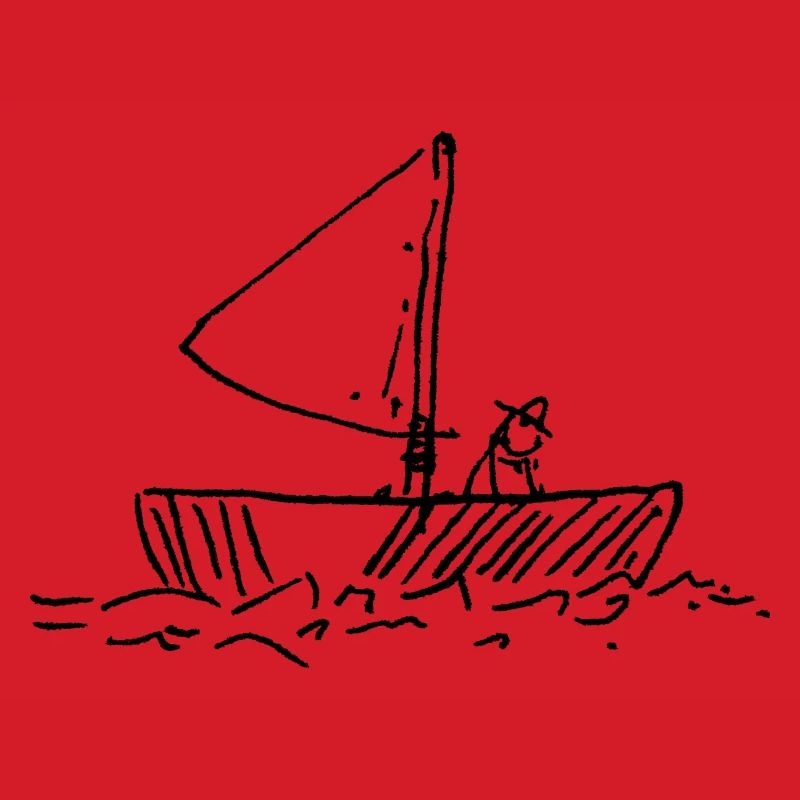 Fischer im Boot