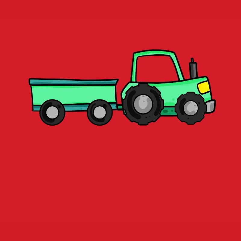 Tractor with trailer
