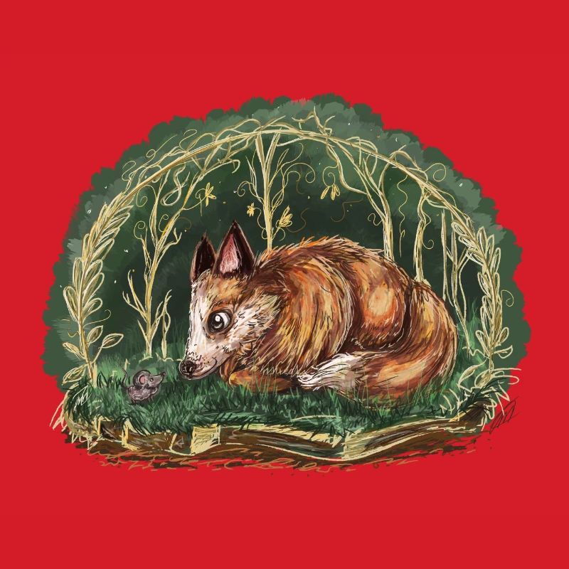 Fuchs und Maus