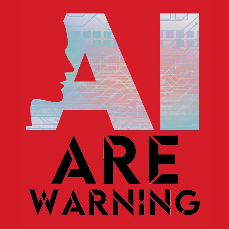 AI alert Caution artificial intelligence