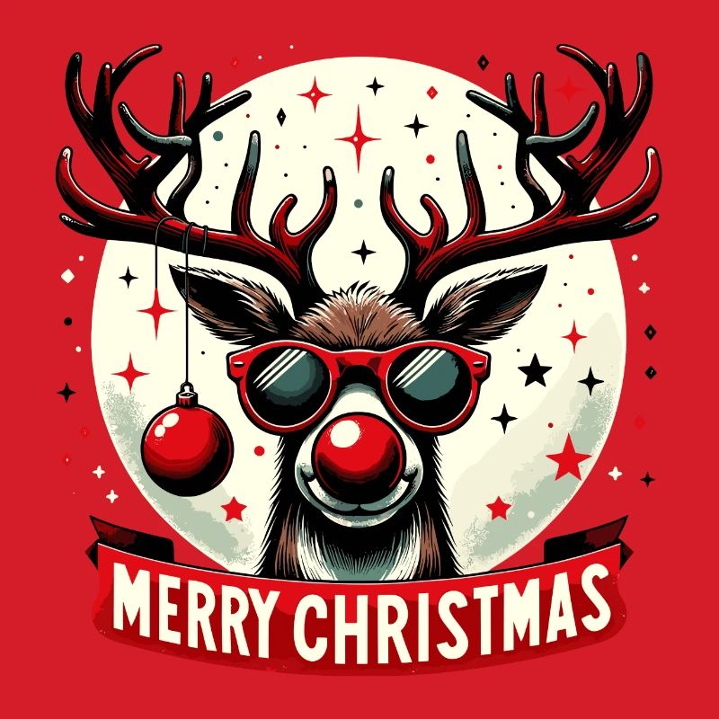 Rentier-Weihnachtsspaß - Original Pullover