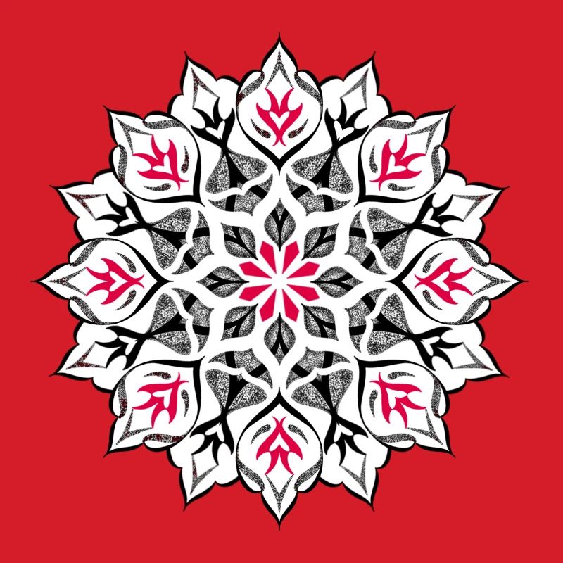 Dotwork Mandala-Design