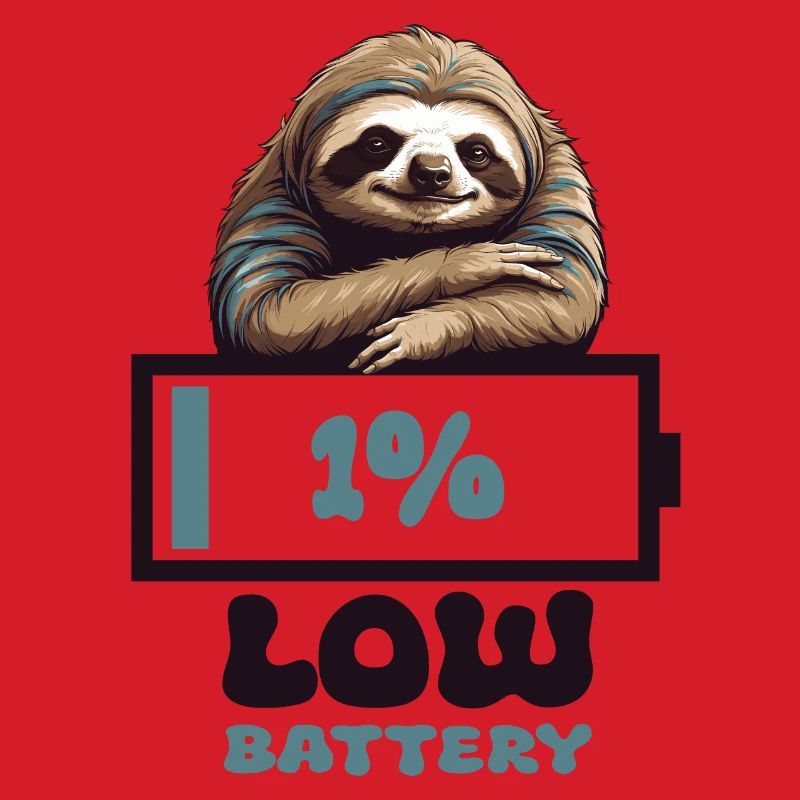 Sloth Empty Battery