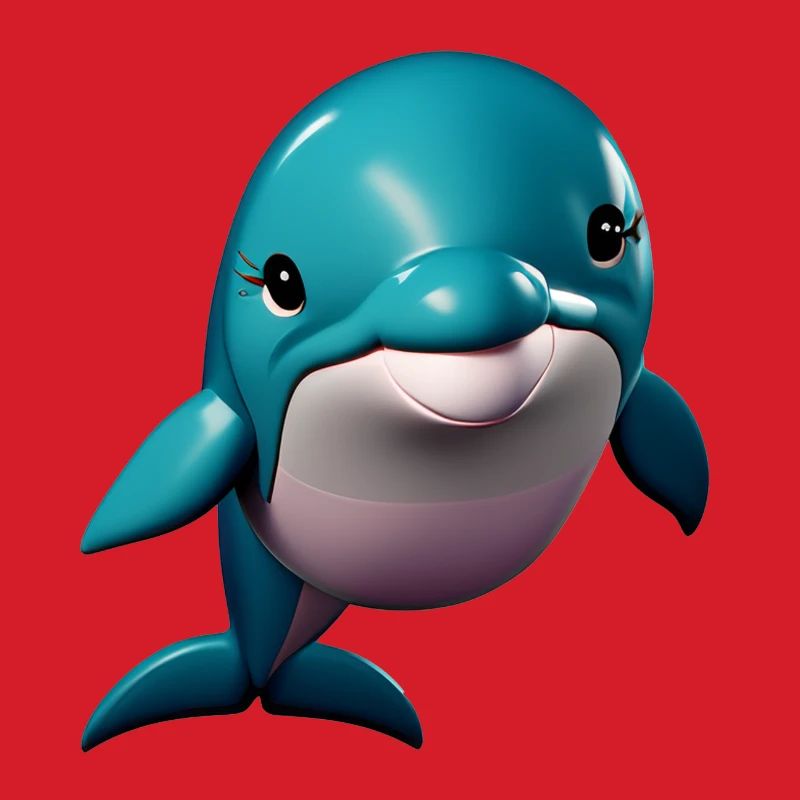 Delphin Mädchen