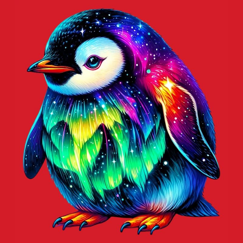 Aurora Borealis Pinguin