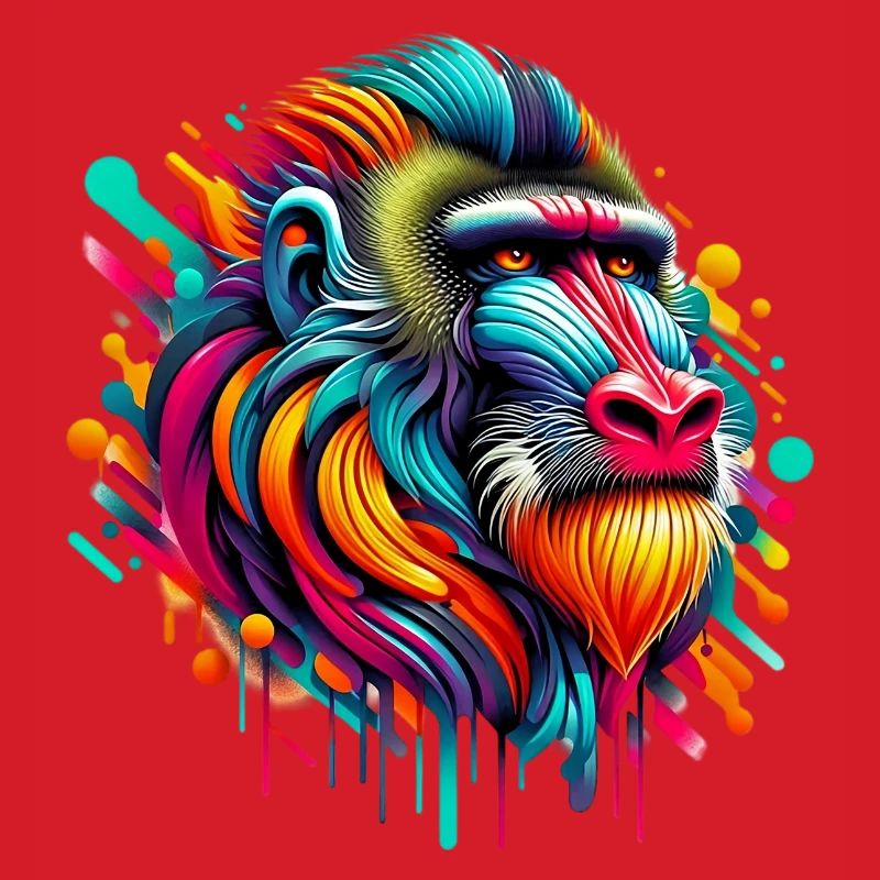 Mandrill-Affe