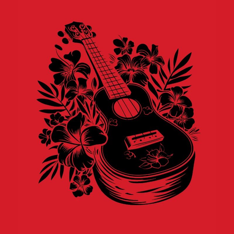 Ukulele Comic Look