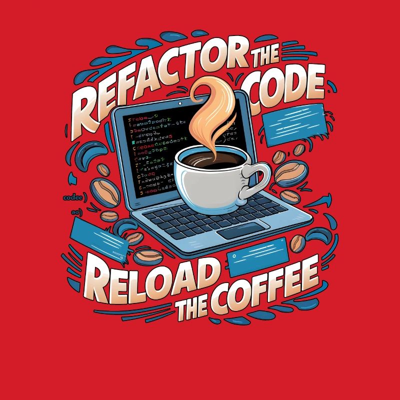 Aus Kaffee Code generieren Programmierer